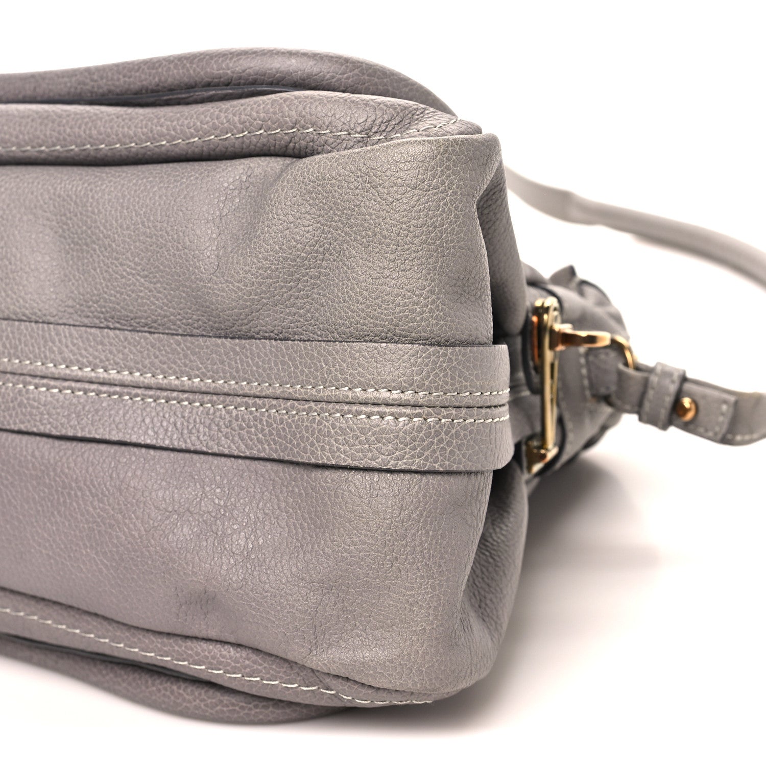 Calfskin Medium Paraty Cashmere Grey