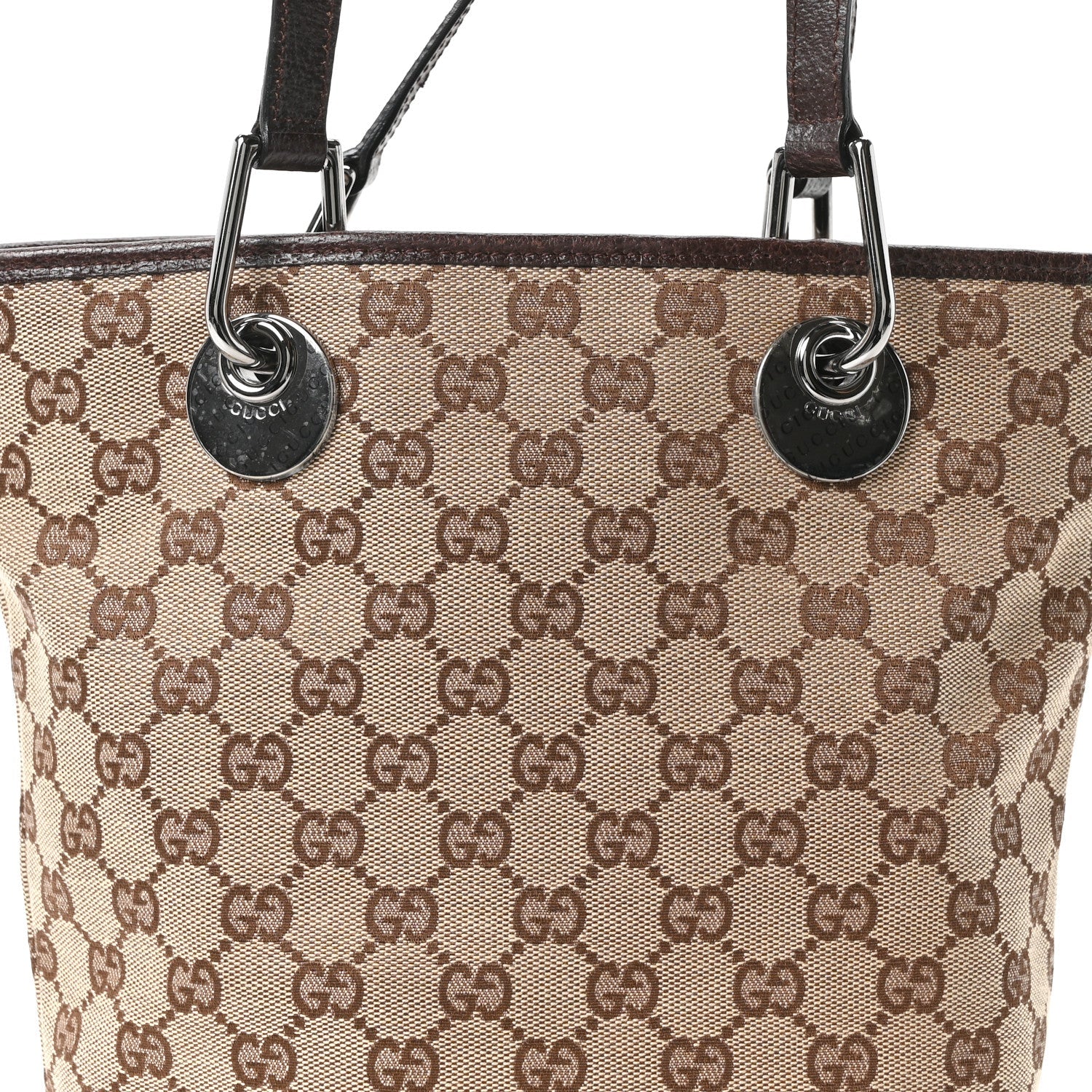 Monogram Small Eclipse Tote Brown