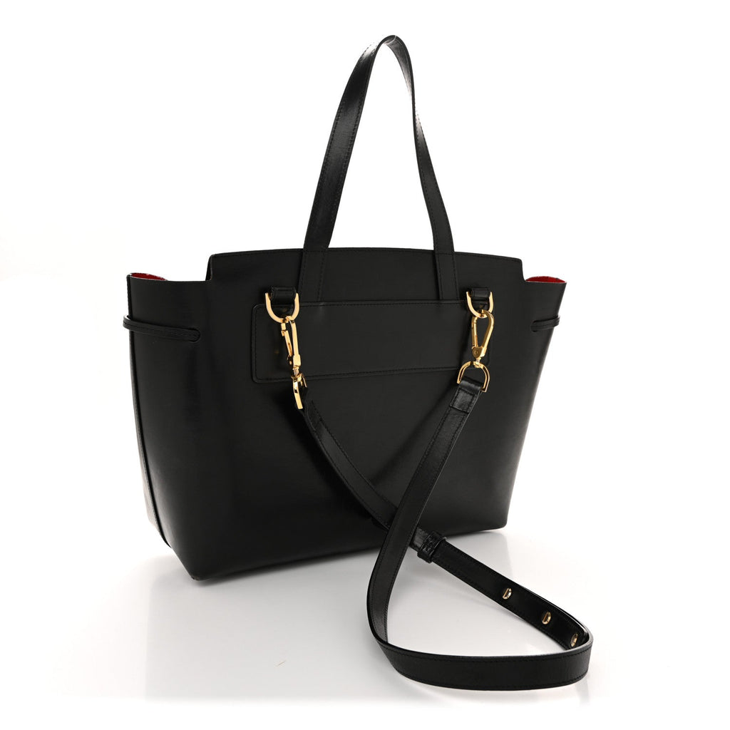 Calfskin Lady Bag Black Flamma
