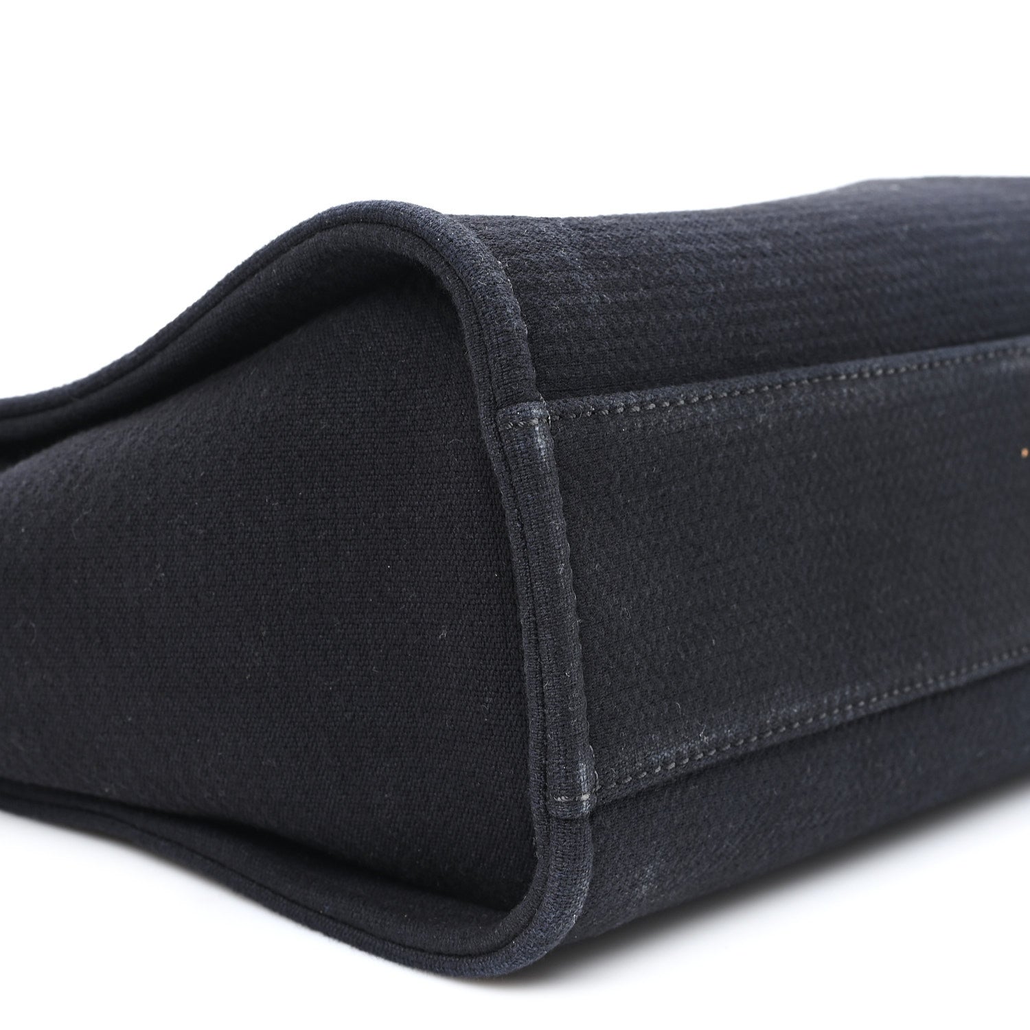 Mixed Fibers Small Deauville Tote Black