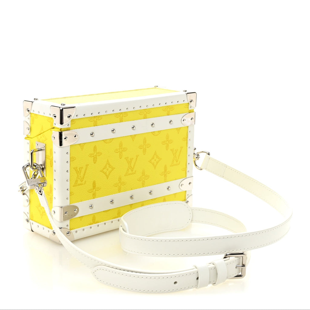Vintage Monogram Everyday LV Clutch Trunk Jaune
