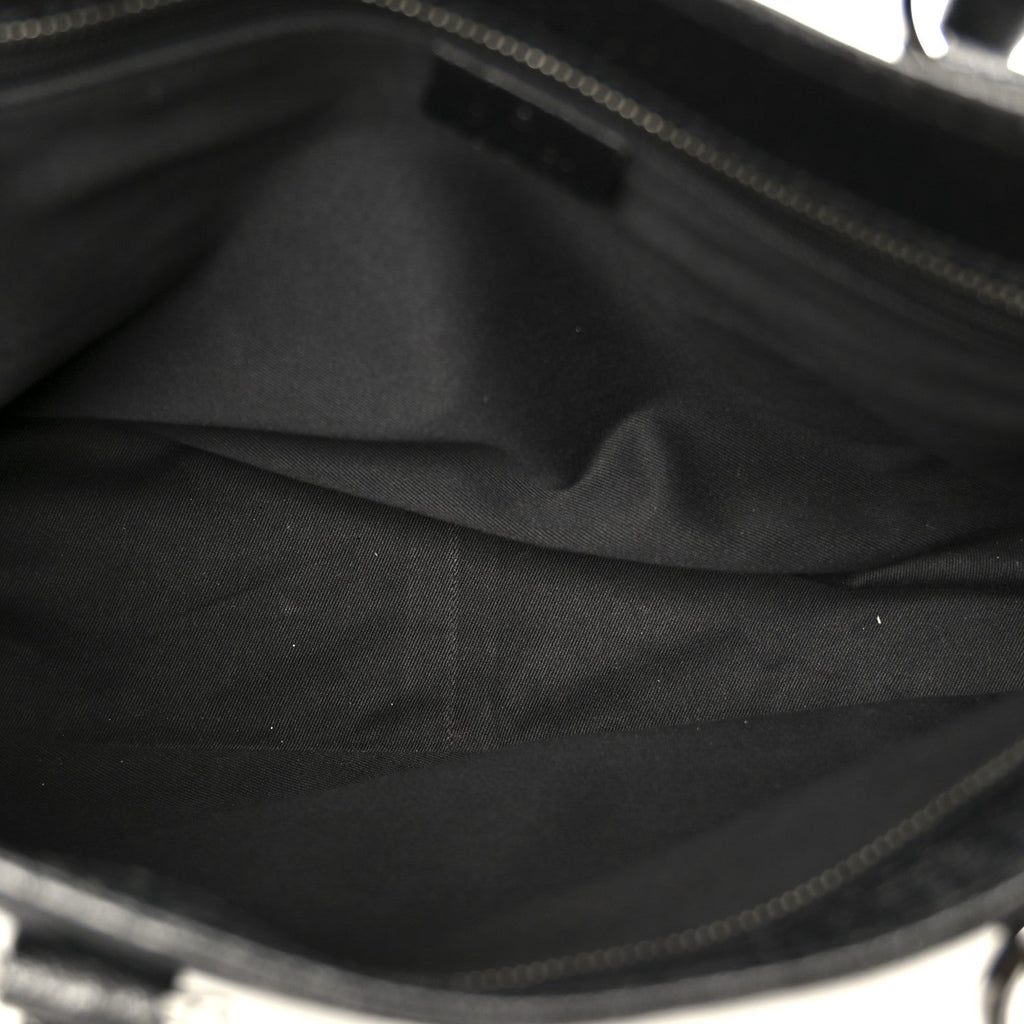 Monogram Shoulder Bag Black