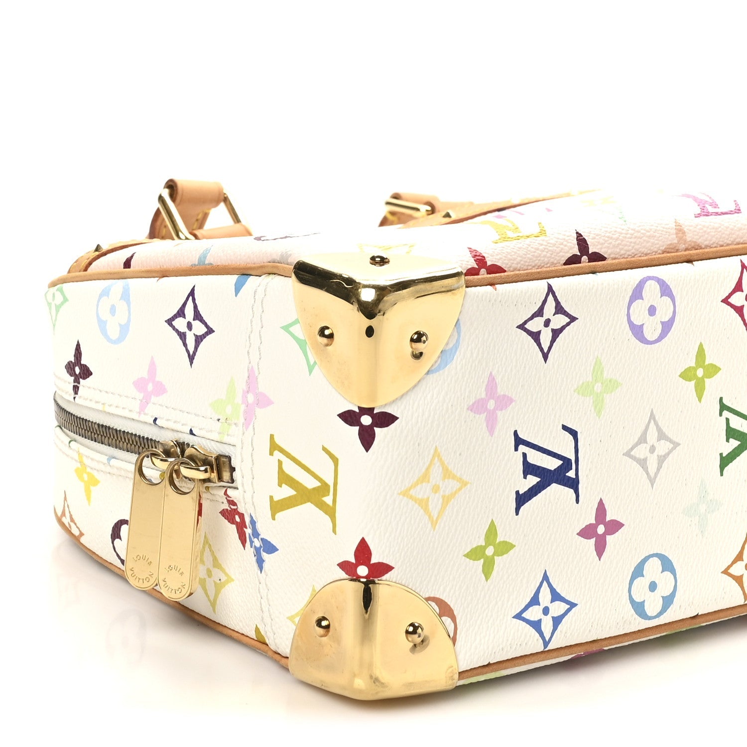 Monogram Multicolor Trouville White