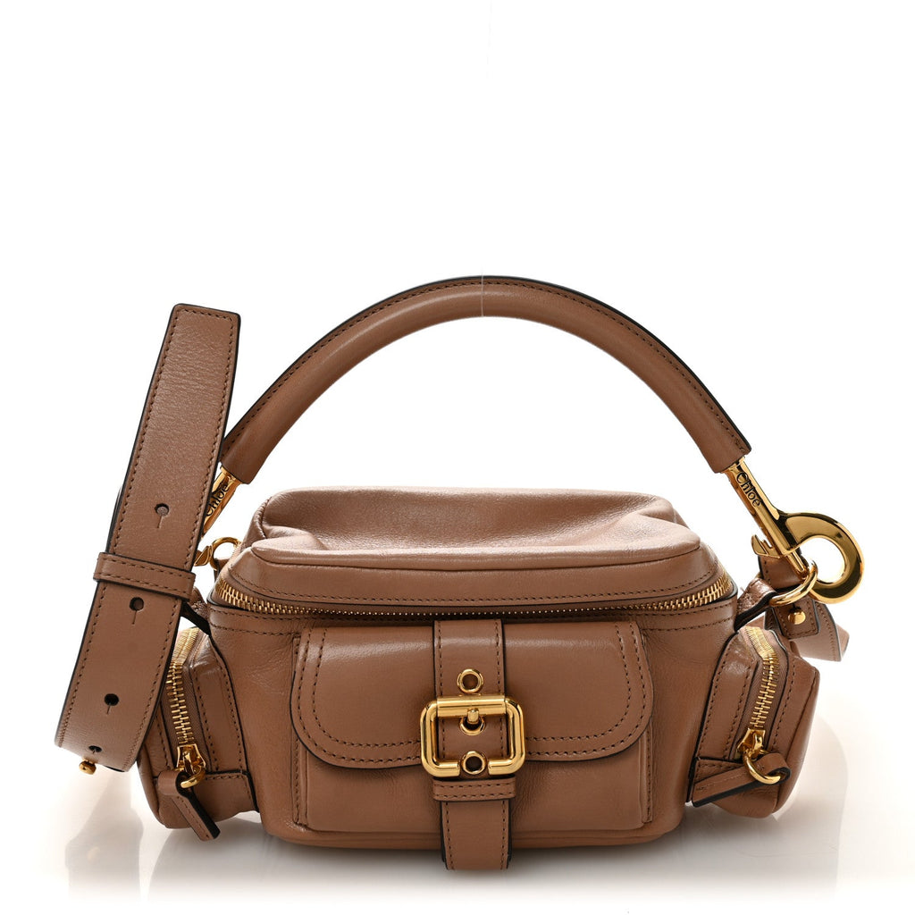 Shiny Buffalo Small Double Carry Camera Bag Woodrose