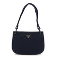 Tessuto Nylon Shoulder Bag Bleu