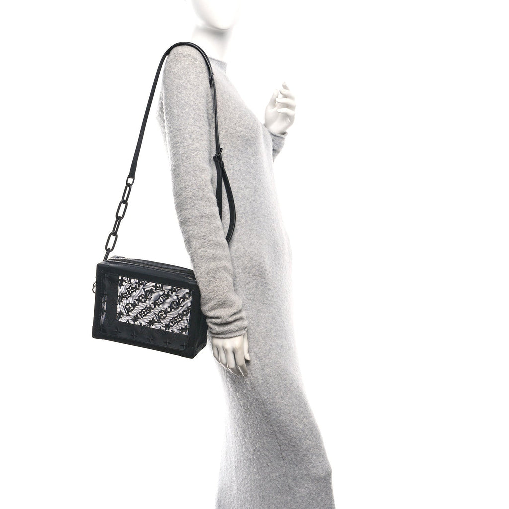 Monogram See Through Soft Trunk Black