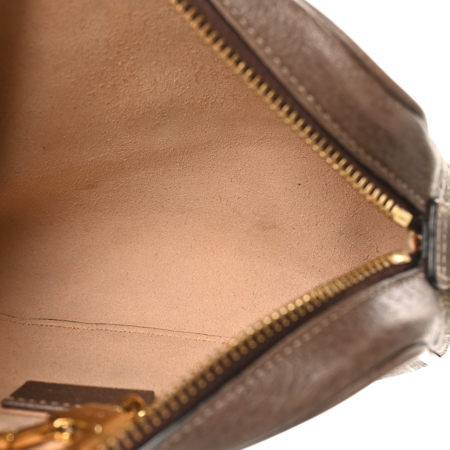 GG Supreme Monogram Web Mini Ophidia Shoulder Bag Brown