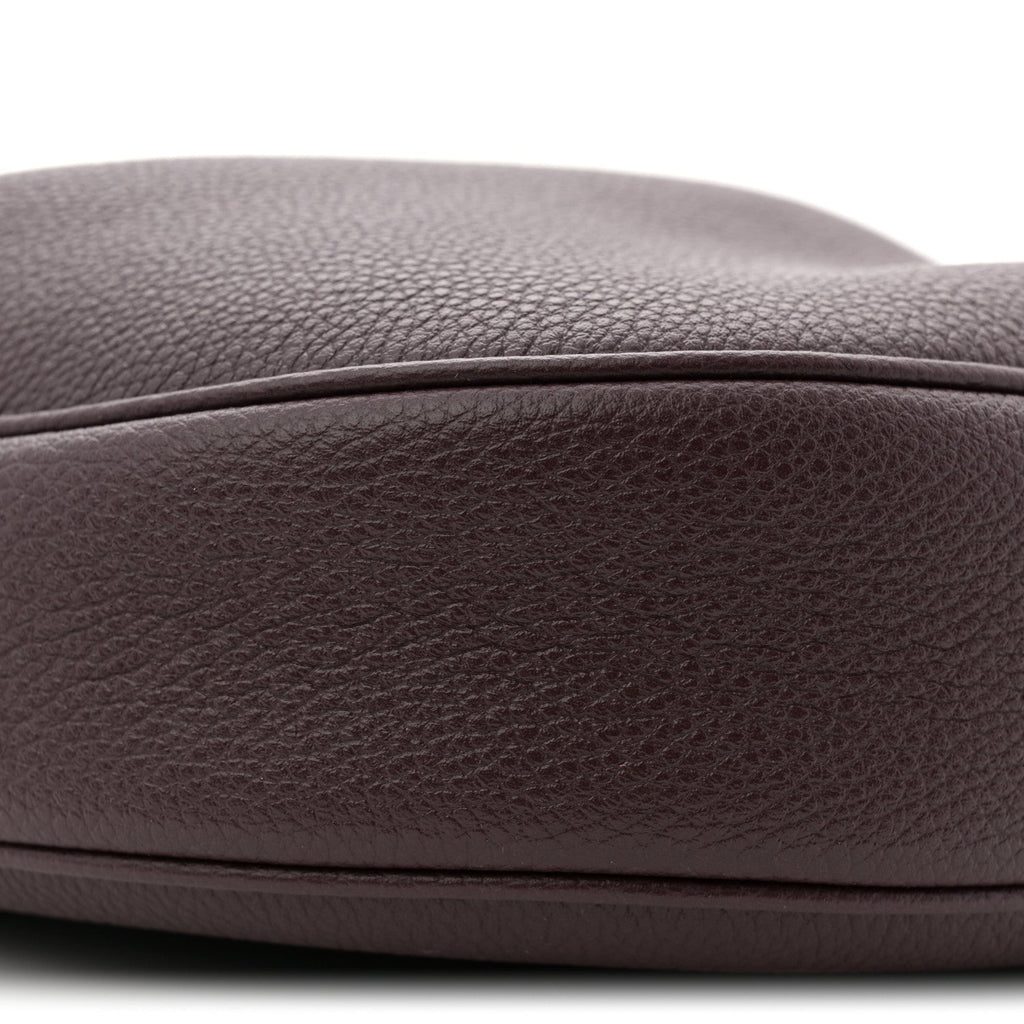 Supple Grained Calfskin Teen Lulu Shoulder Bag Deep Burgundy