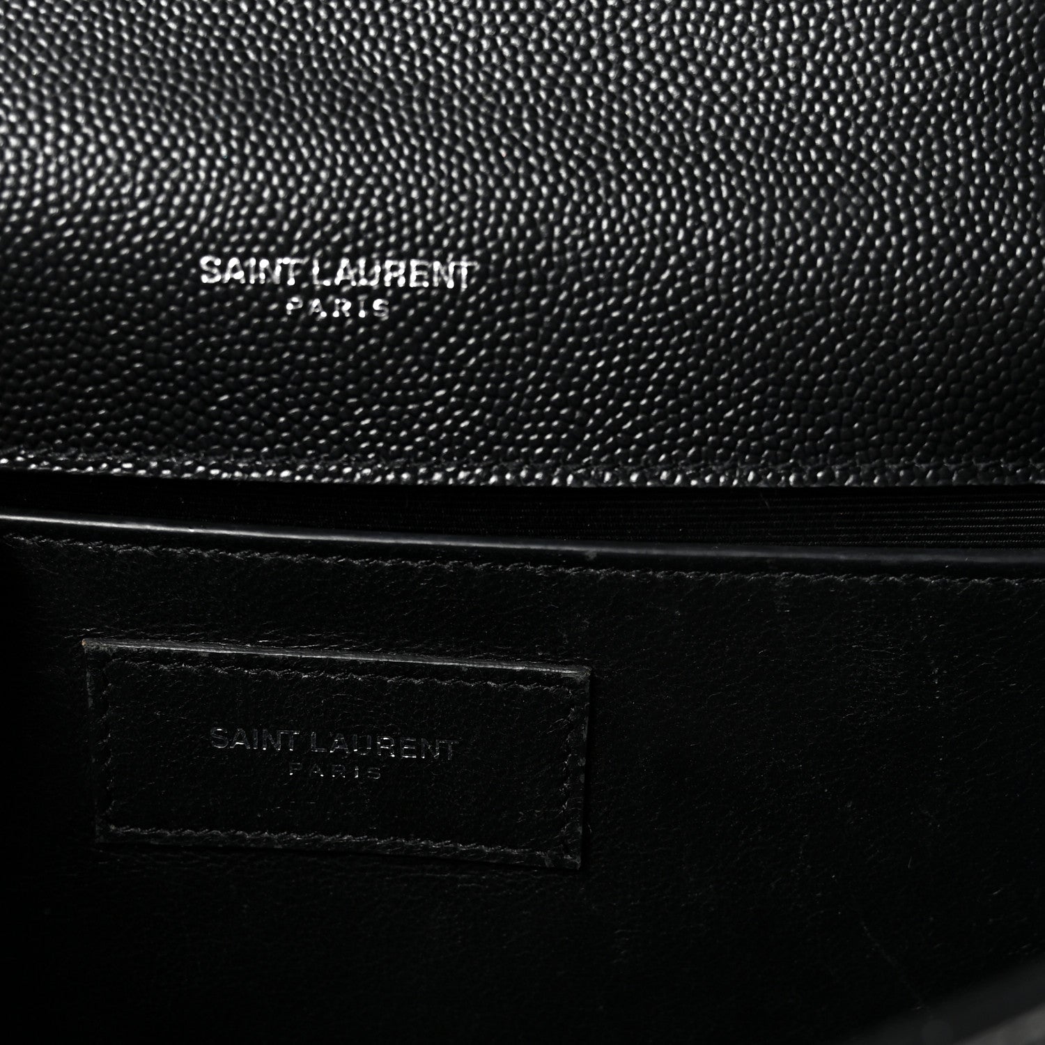 Grain De Poudre Small Classic Monogram Kate Tassel Satchel Black