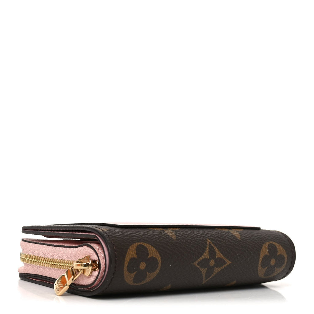 Monogram Lou Wallet Rose Ballerine