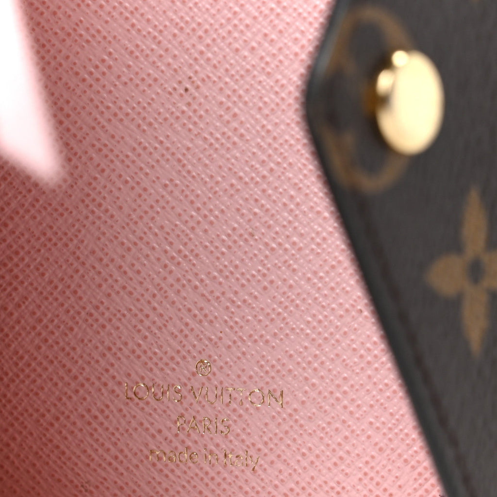 Monogram Victorine Wallet Rose Ballerine