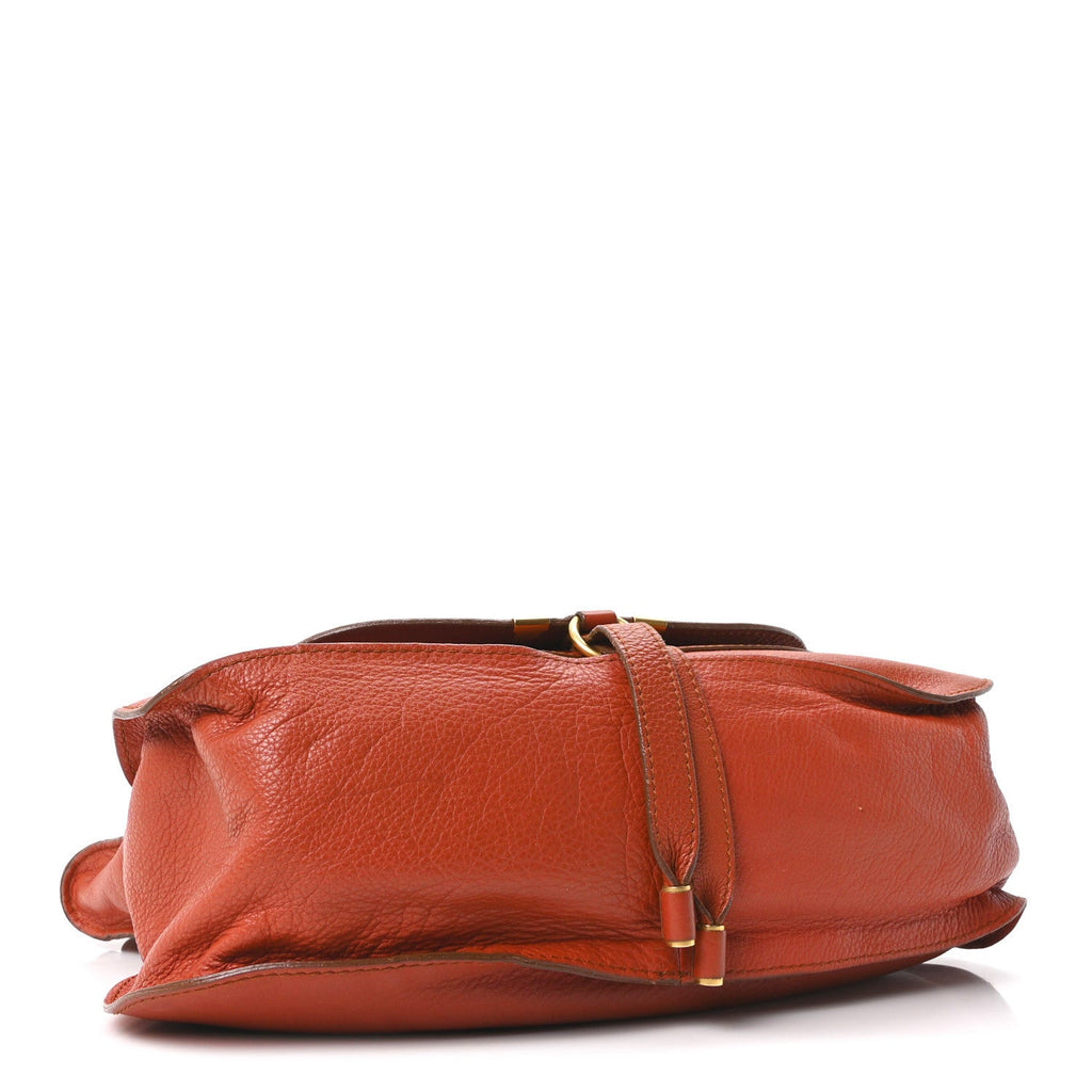 Calfskin Medium Marcie Satchel Red