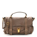 Lambskin PS1 Medium Satchel Smoke
