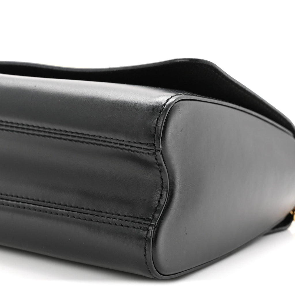 Calfskin Monogram Blossom Twist MM Black