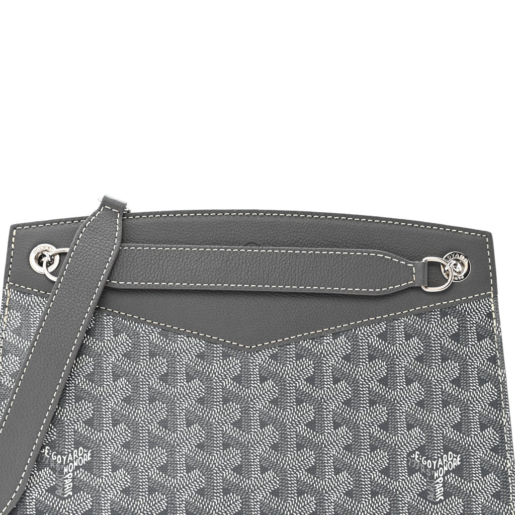 Goyardine Rouette Structure PM Grey