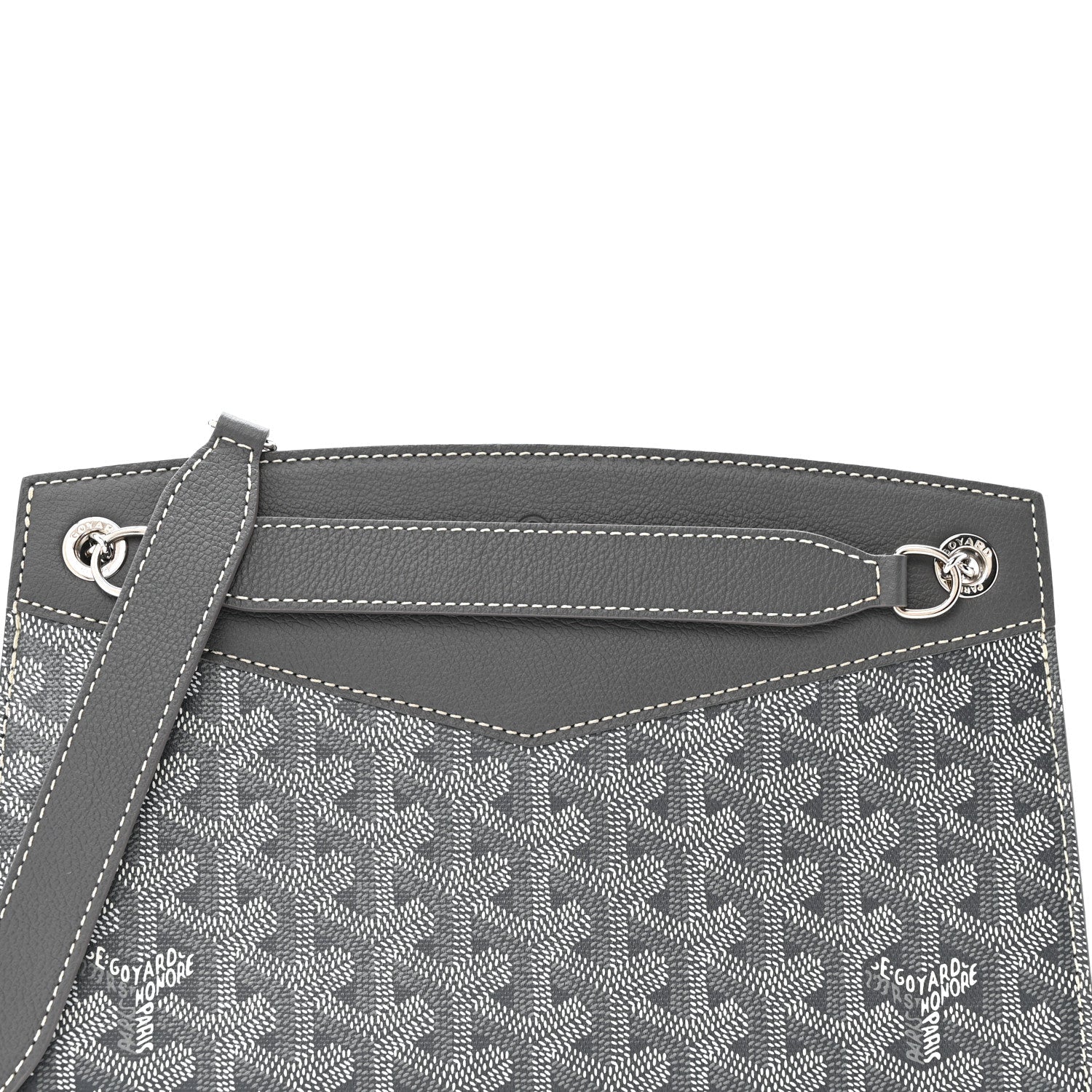 Goyardine Rouette Structure PM Grey