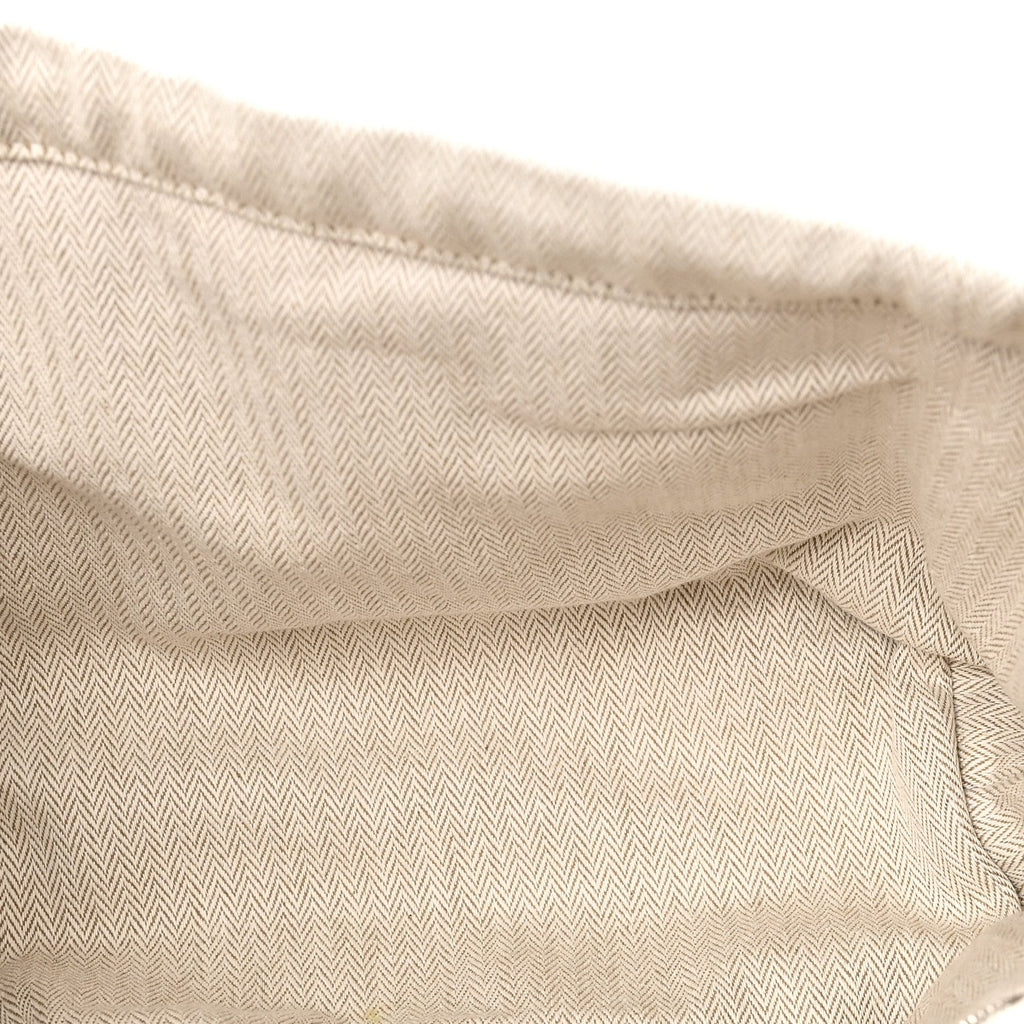 Canvas Barenia Fourbi 25 MM Pouch Naturel Fauve