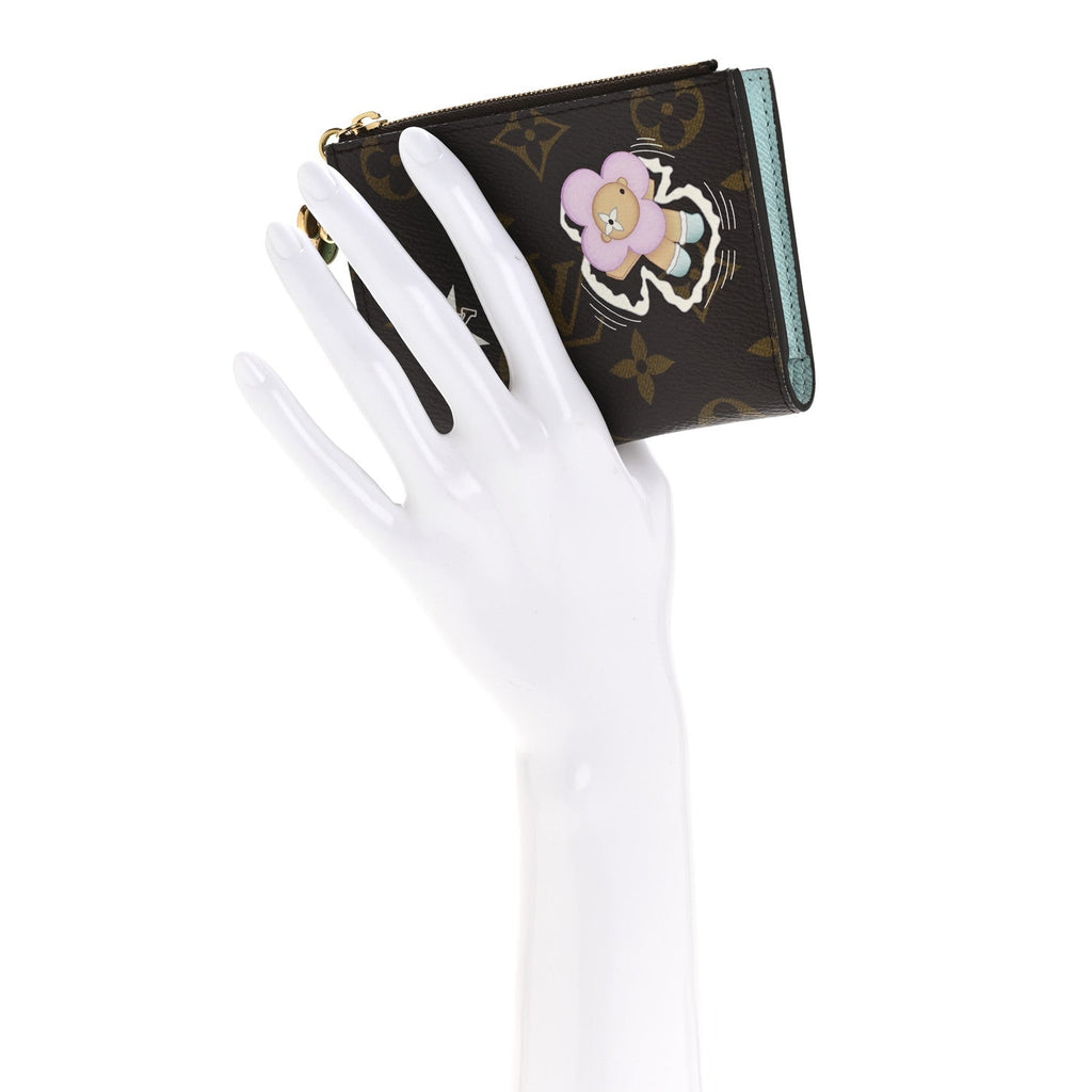 Monogram Snow Show Lisa Wallet Azur Frost