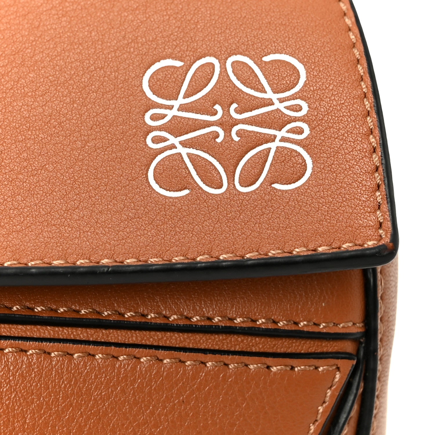 Calfskin Medium Puzzle Bag Tan