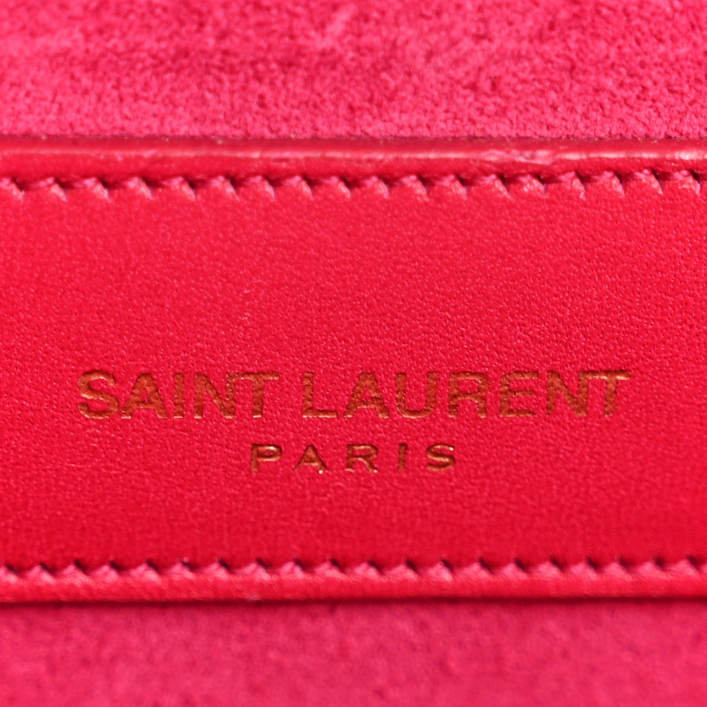Calfskin Small Sac De Jour Lipstick Fuchsia
