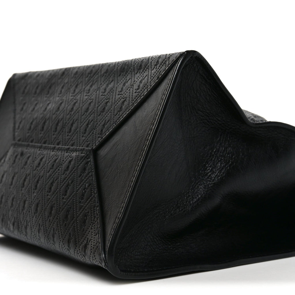 Calfskin Monogram Deli Paper Bag Vintage Black