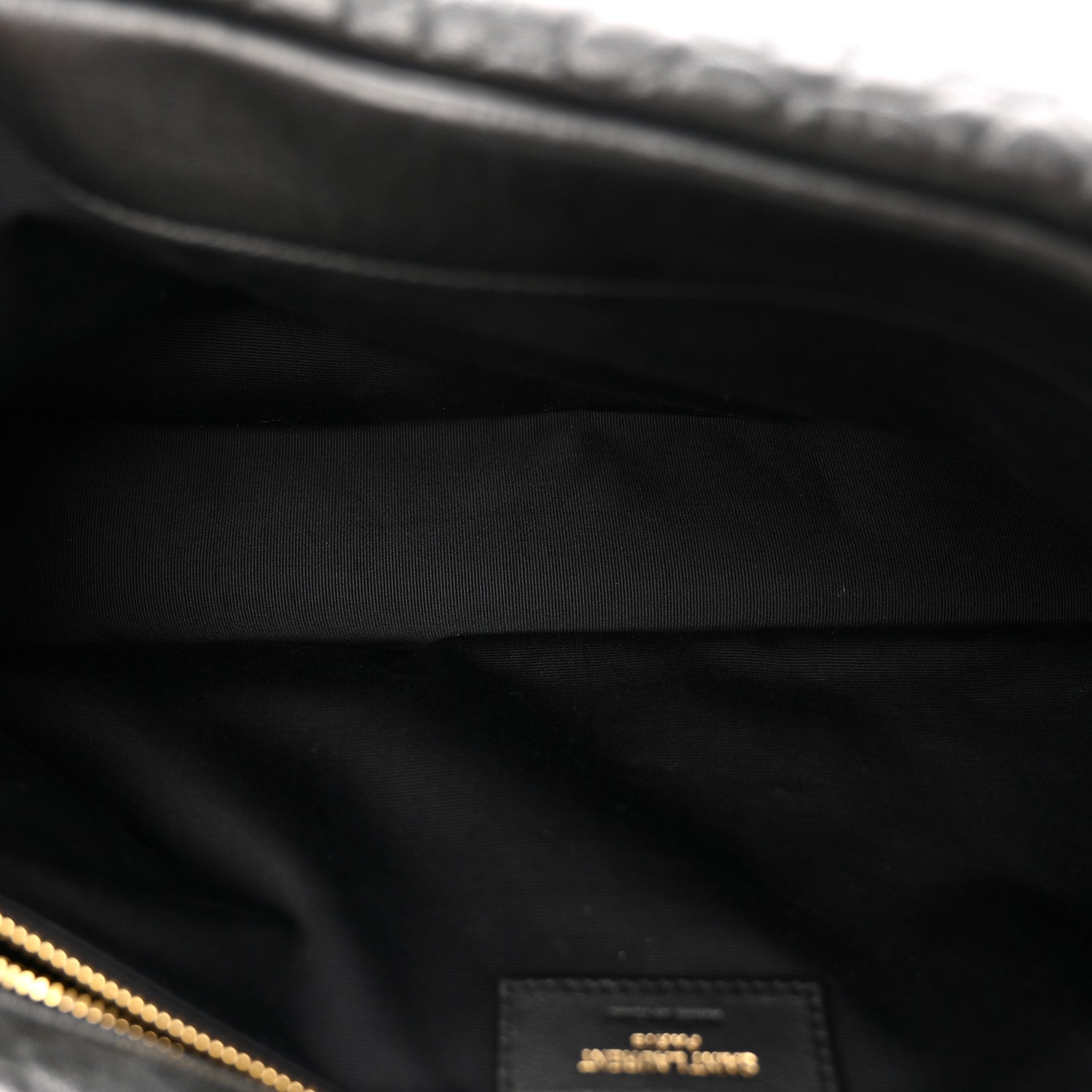 Grained Lambskin Large Calypso Black