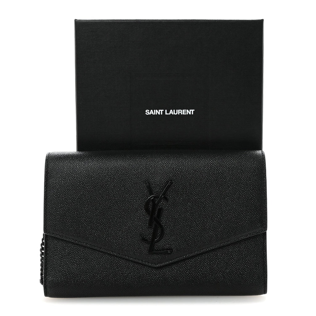 Grain de Poudre Uptown Chain Wallet Black