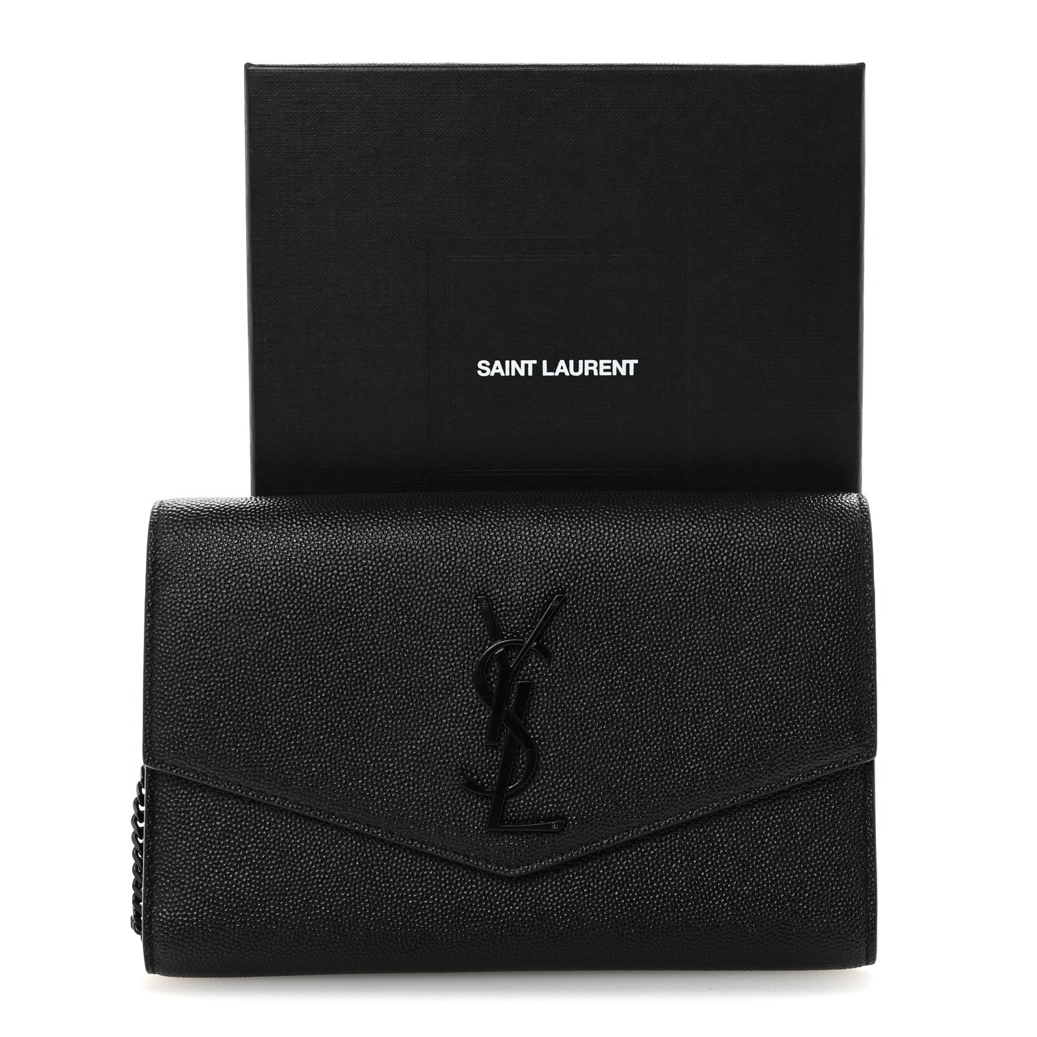 Grain de Poudre Uptown Chain Wallet Black