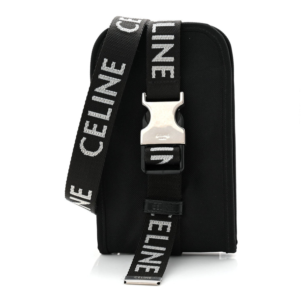Canvas Trekking Phone Holder Black