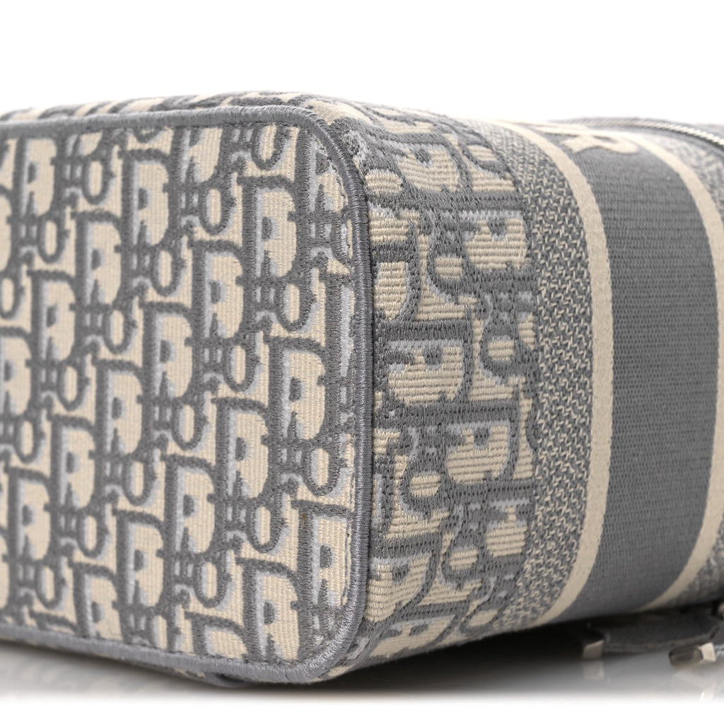 Oblique Diortravel Vanity Case Grey