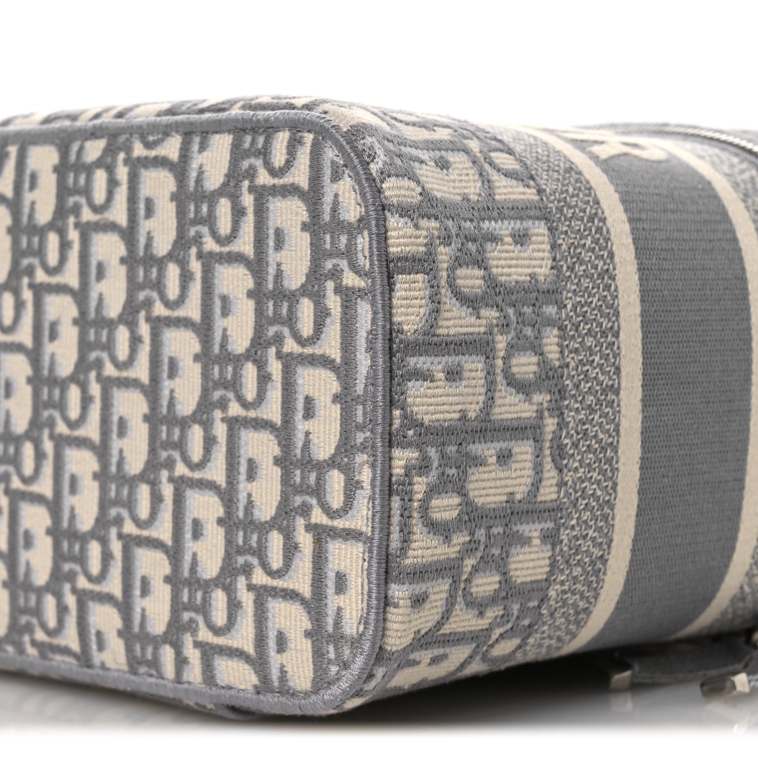 Oblique Diortravel Vanity Case Grey