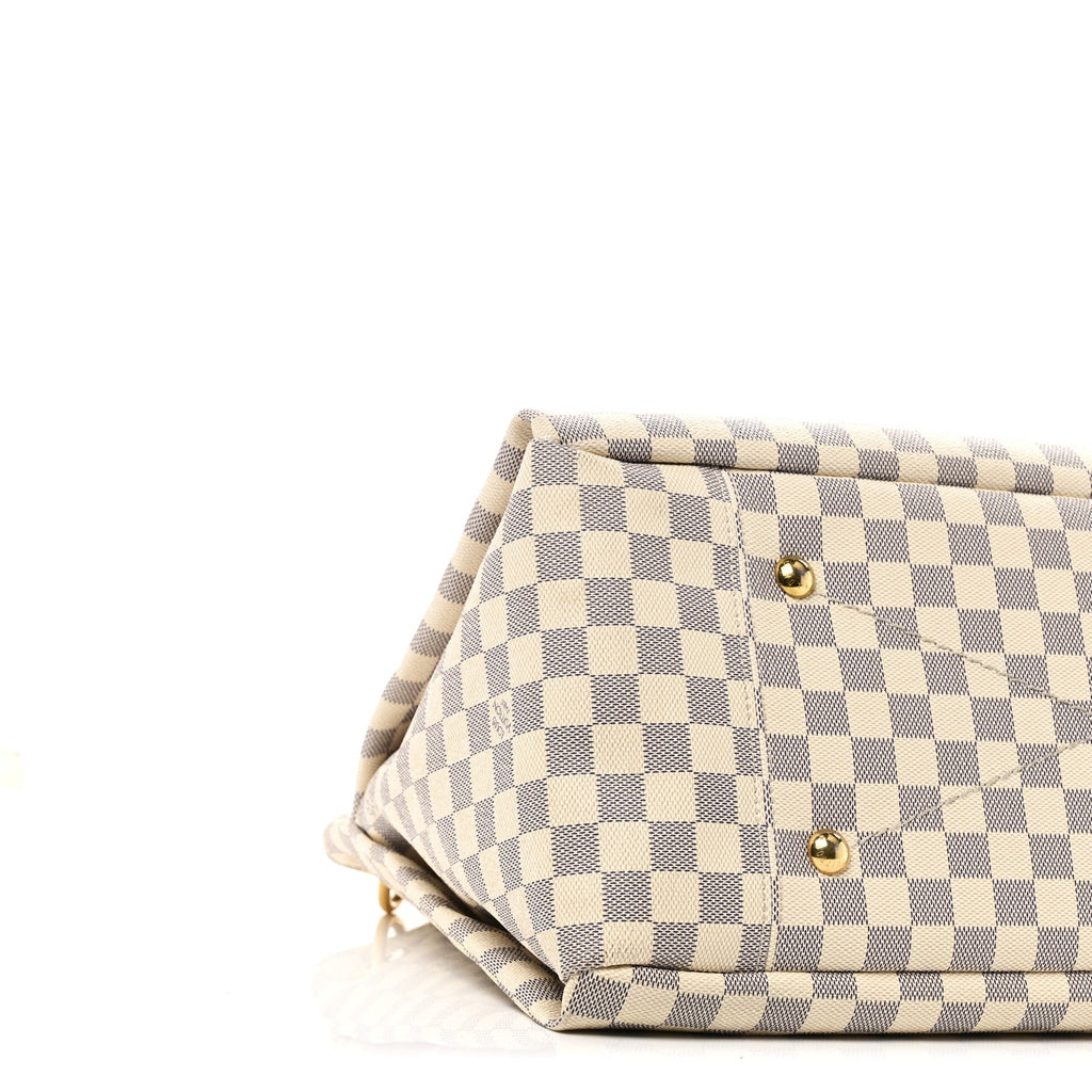Damier Azur Artsy MM