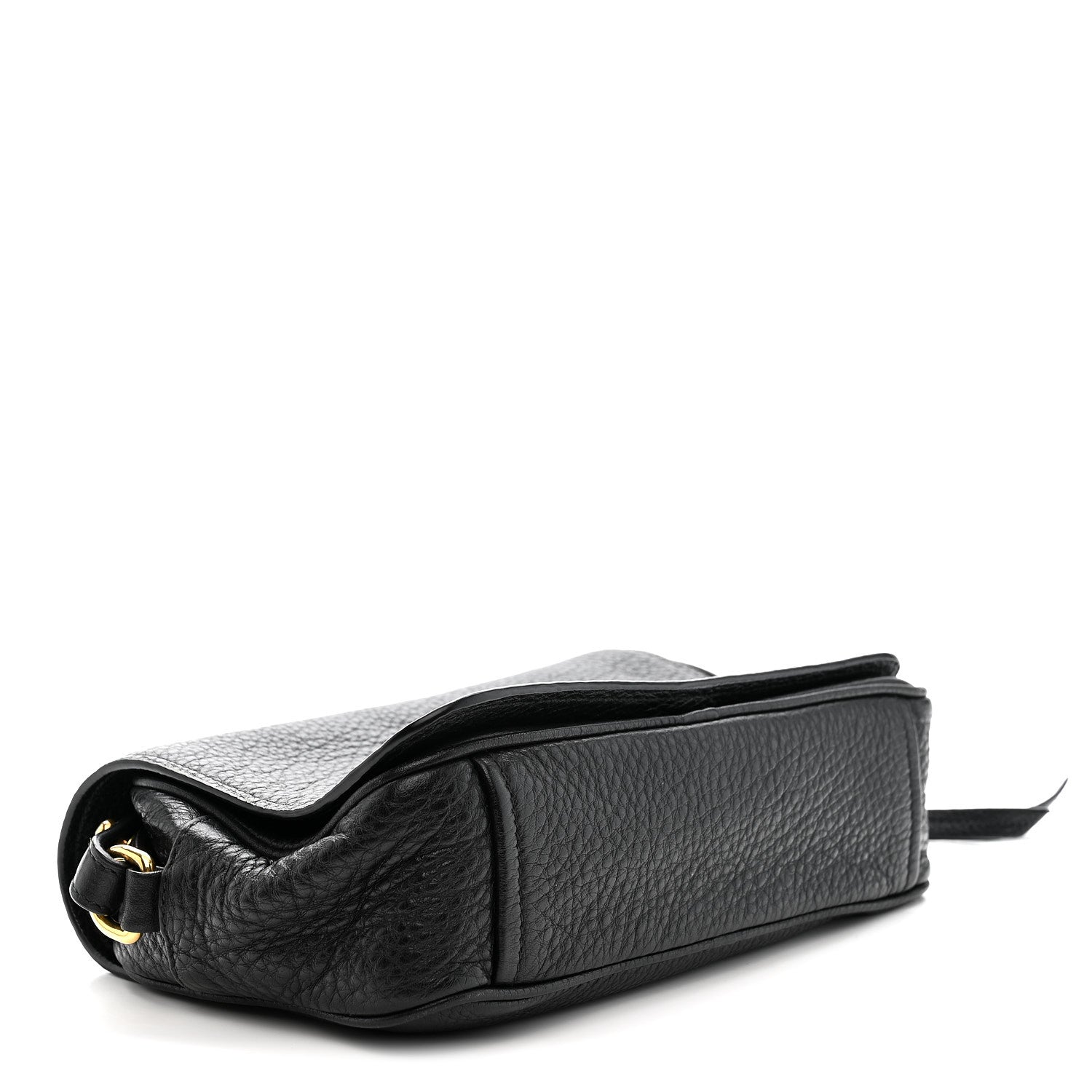 Vitello Phenix Crossbody Bag Black