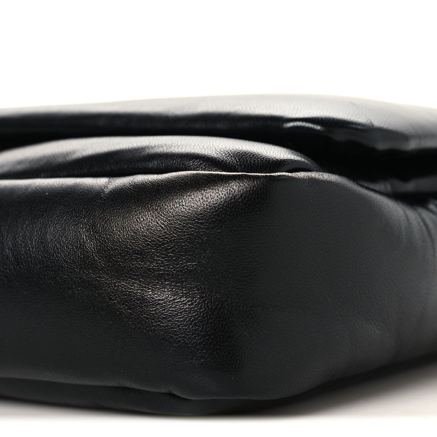 Lambskin Small GG Milano Top Handle Shoulder Bag Black