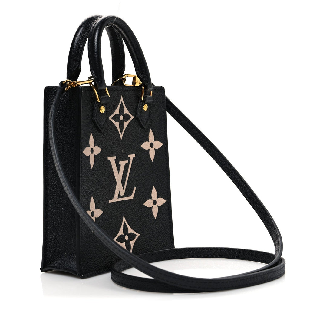 Empreinte Monogram Giant Petit Sac Plat Black Beige