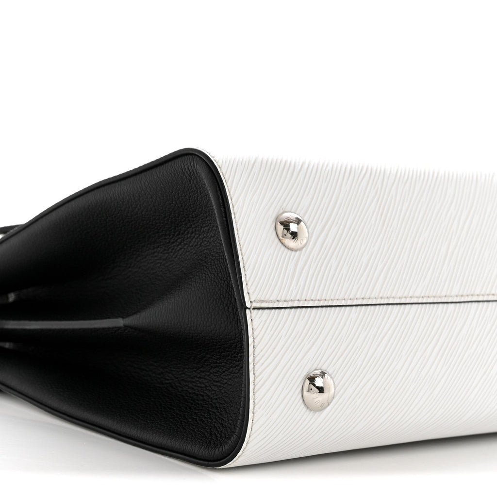 Epi Twist Tote White