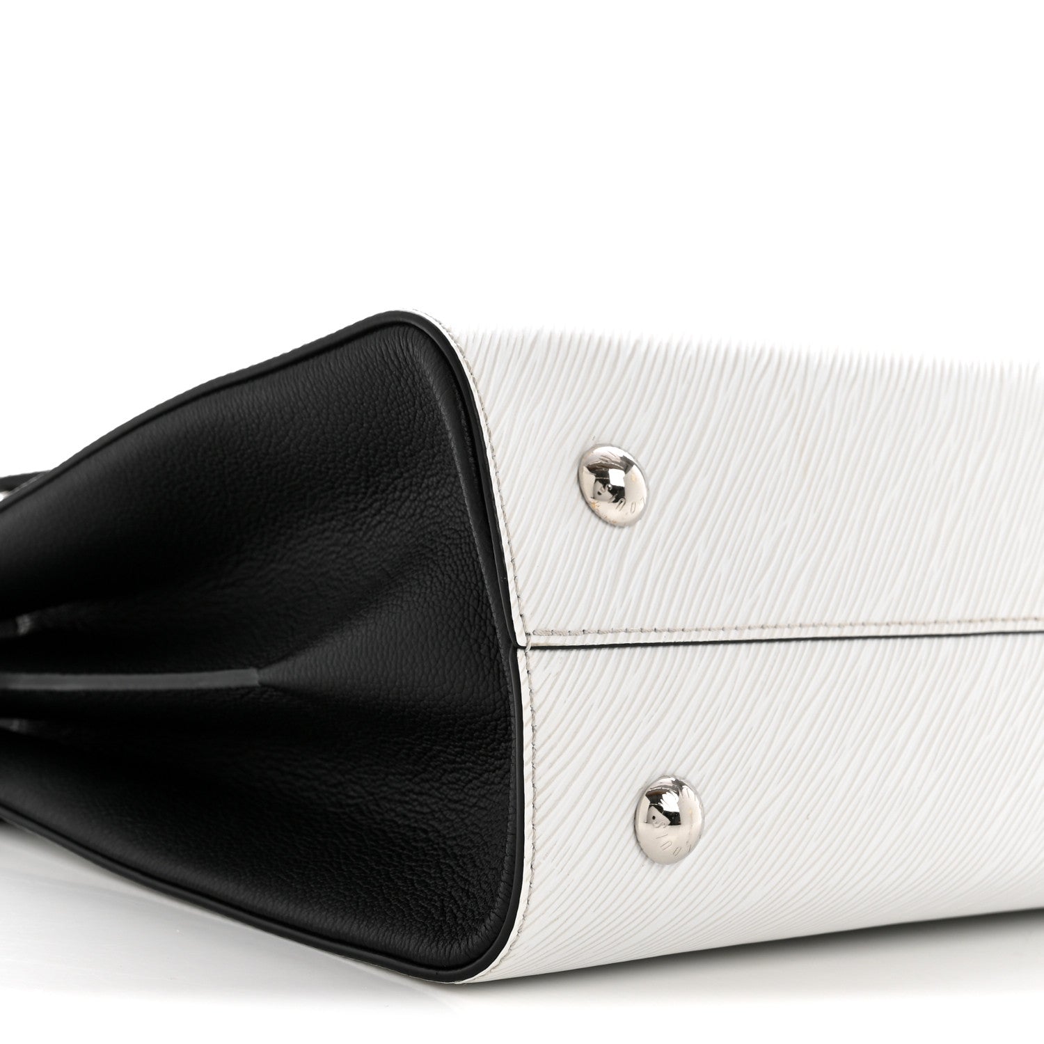 Epi Twist Tote White