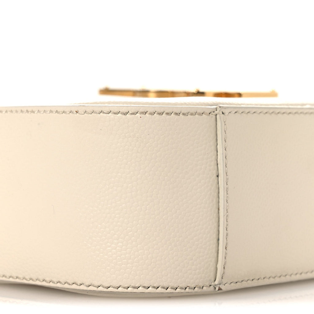 Grain De Poudre Small Classic Monogram Camera Bag White