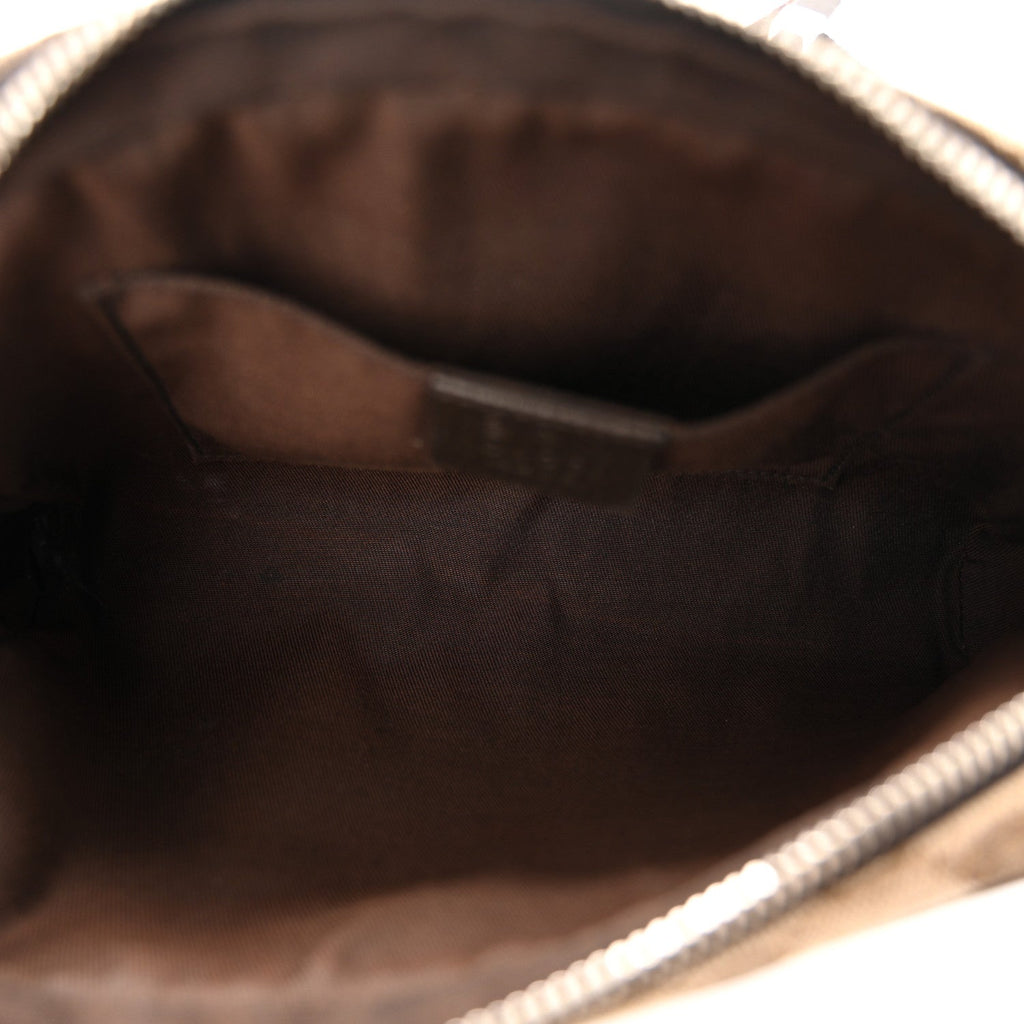Monogram Belt Bag Dark Brown