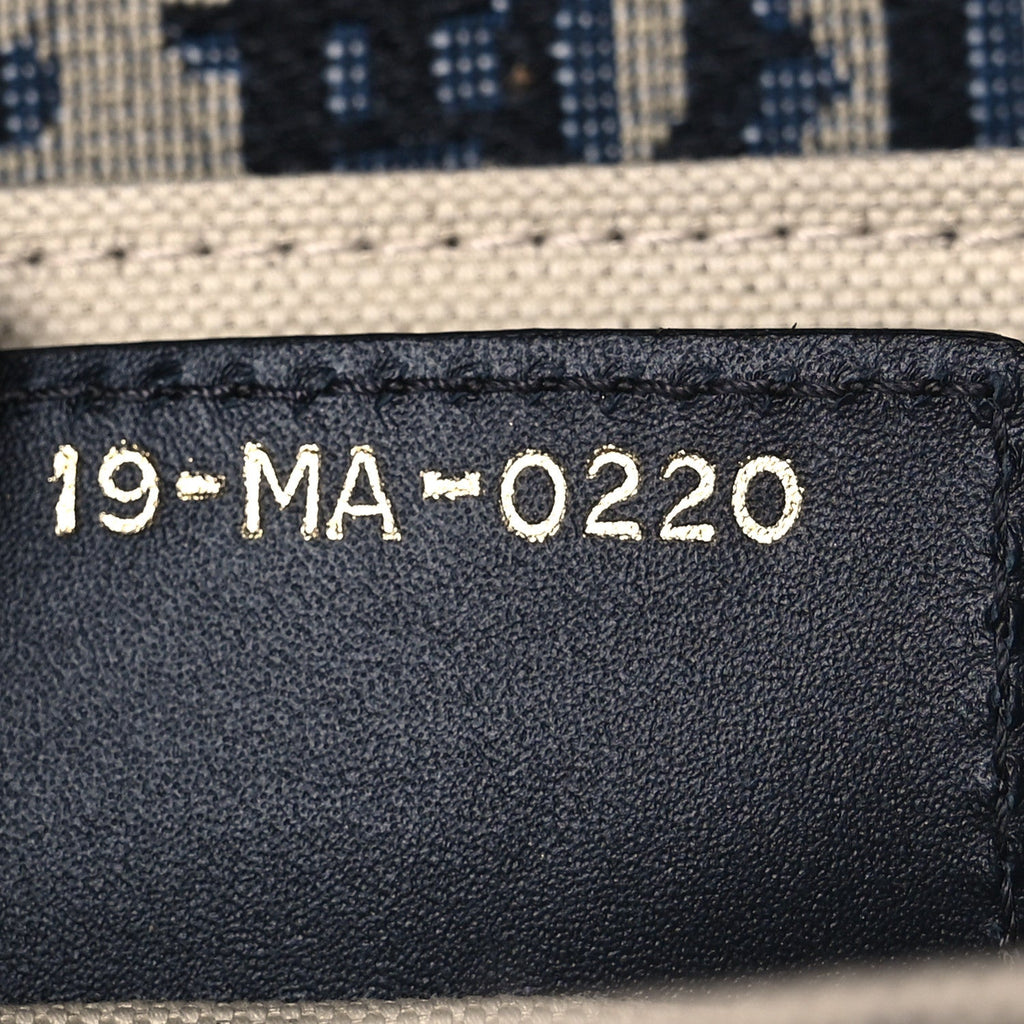 Oblique Saddle Bag Blue