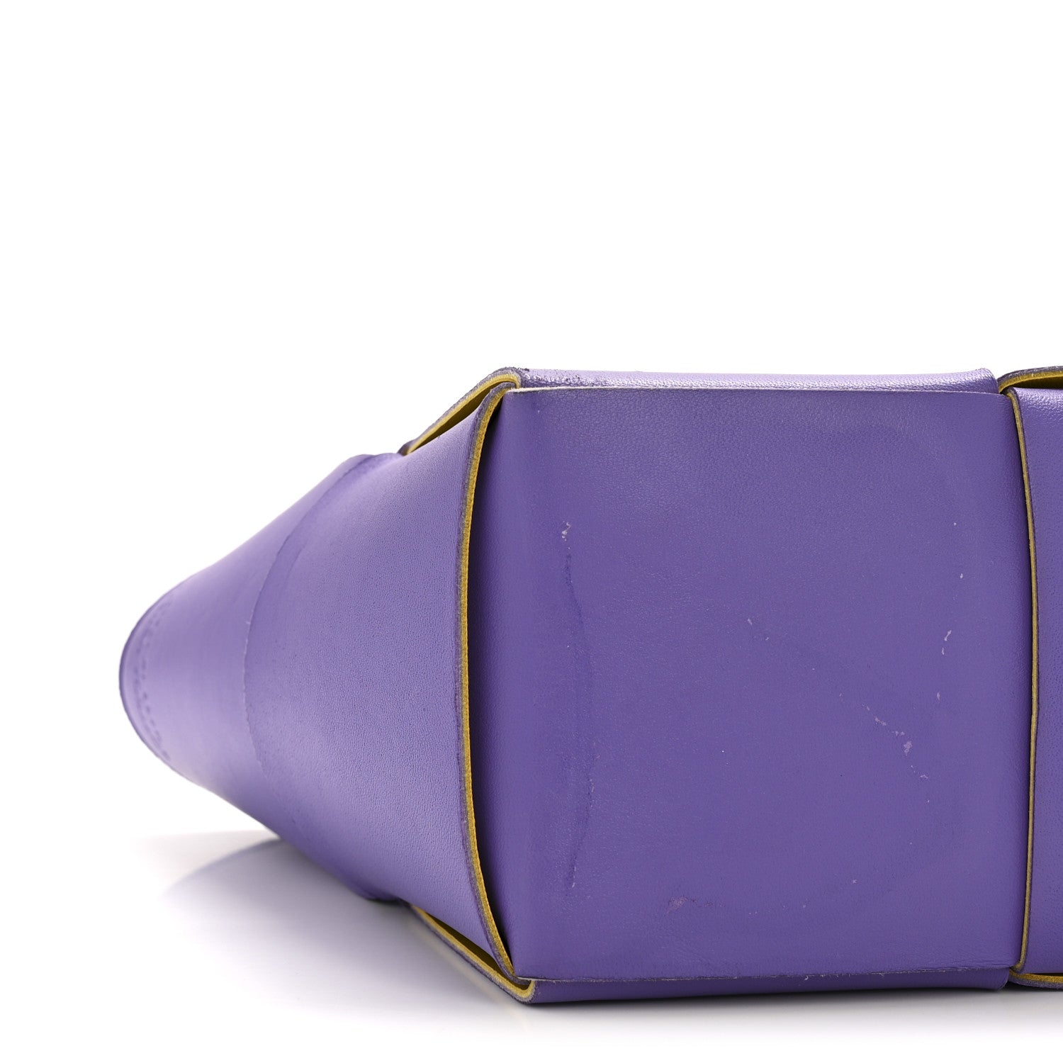 Nappa Maxi Intrecciato Small Arco Tote Purple