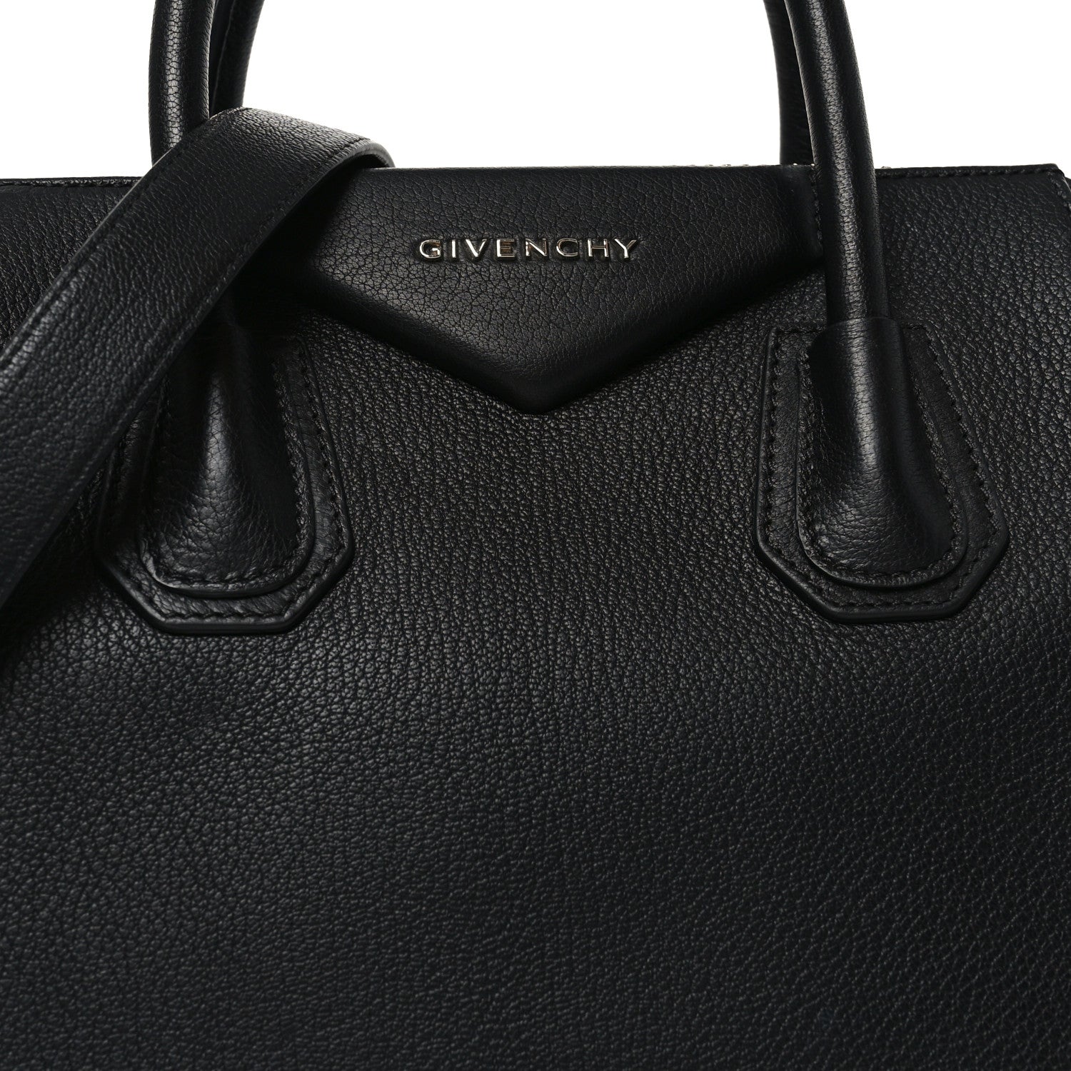 Sugar Goatskin Small Antigona Black