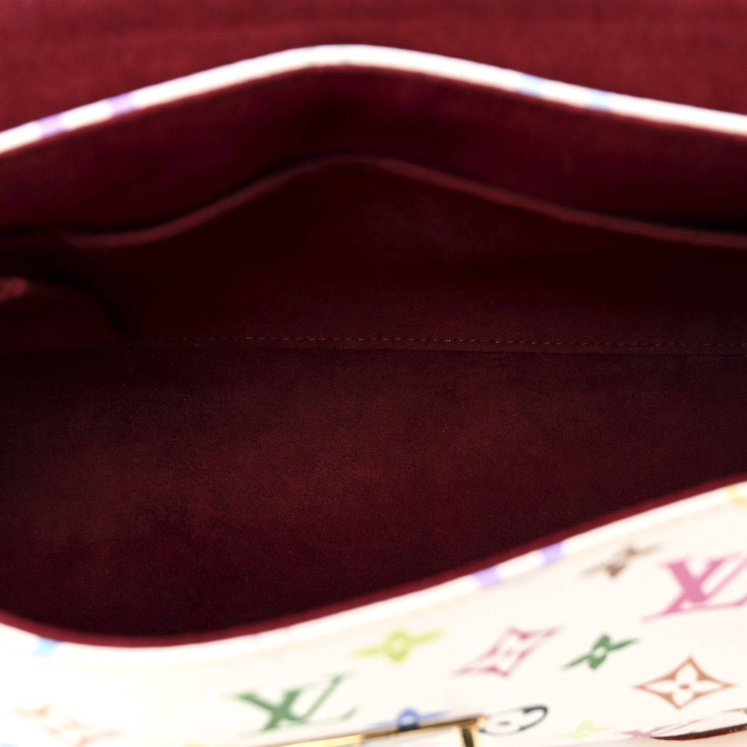 Monogram Multicolor Beverly MM White