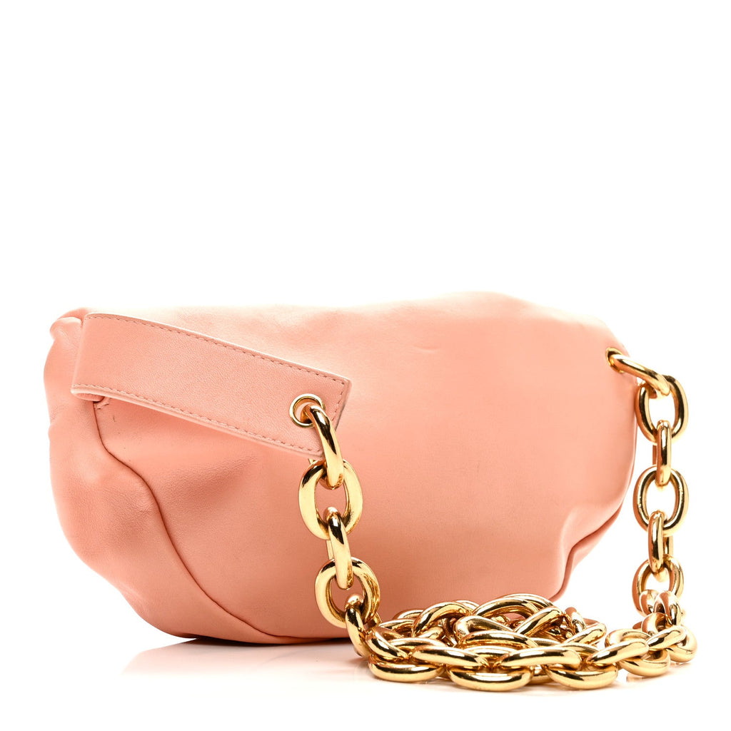 Nappa The Belt Chain Pouch Peachy