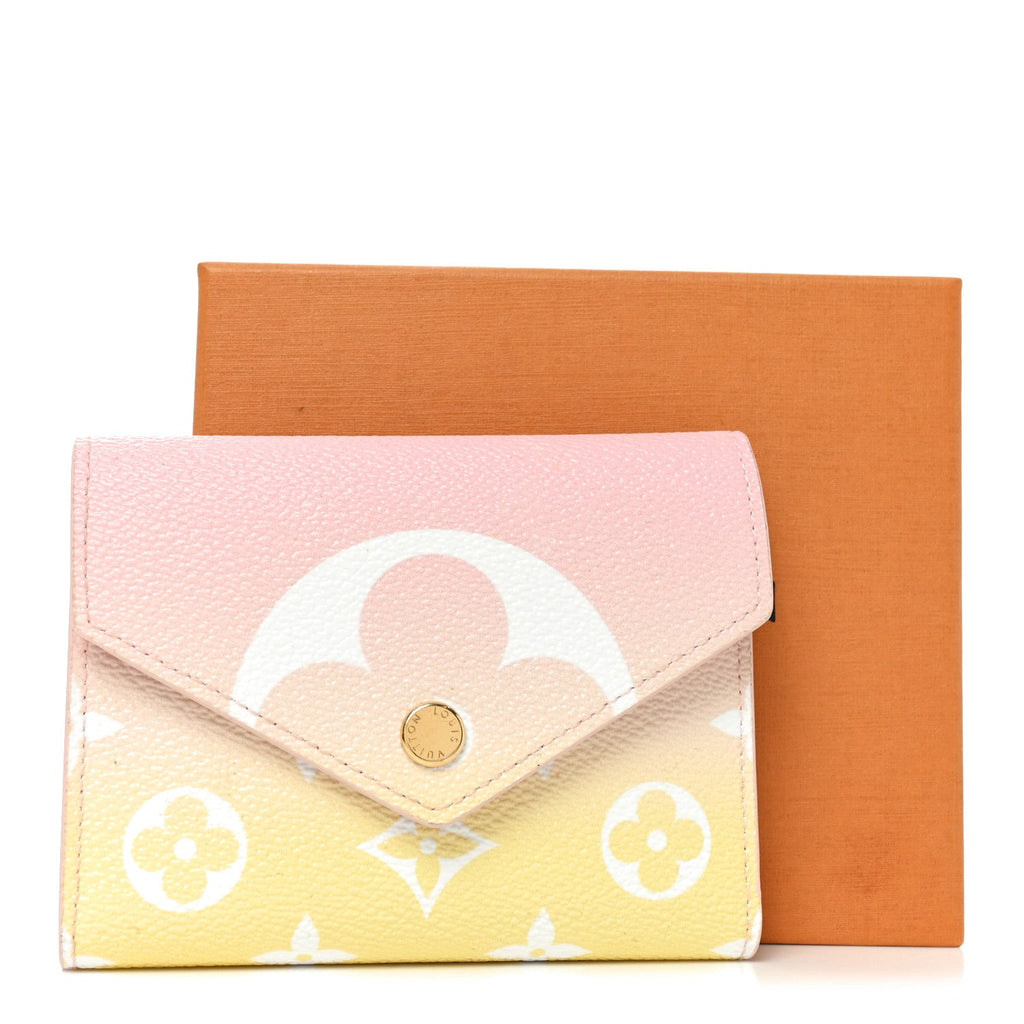 Monogram Giant By The Pool Victorine Wallet Light Pink