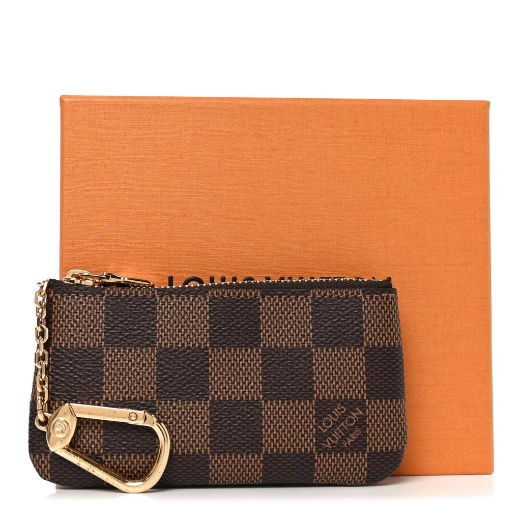 Damier Ebene Key Pouch