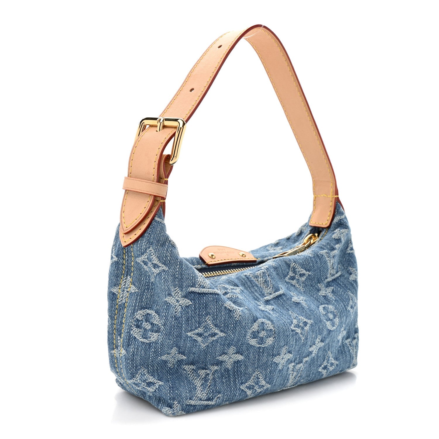 Monogram Denim Hills Pochette Blue