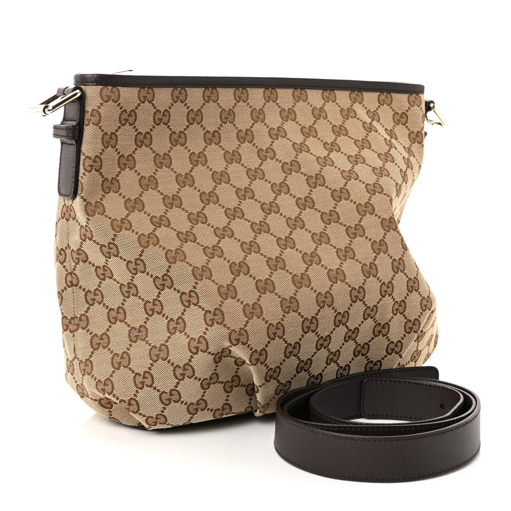 Monogram Messenger Bag Dark Brown