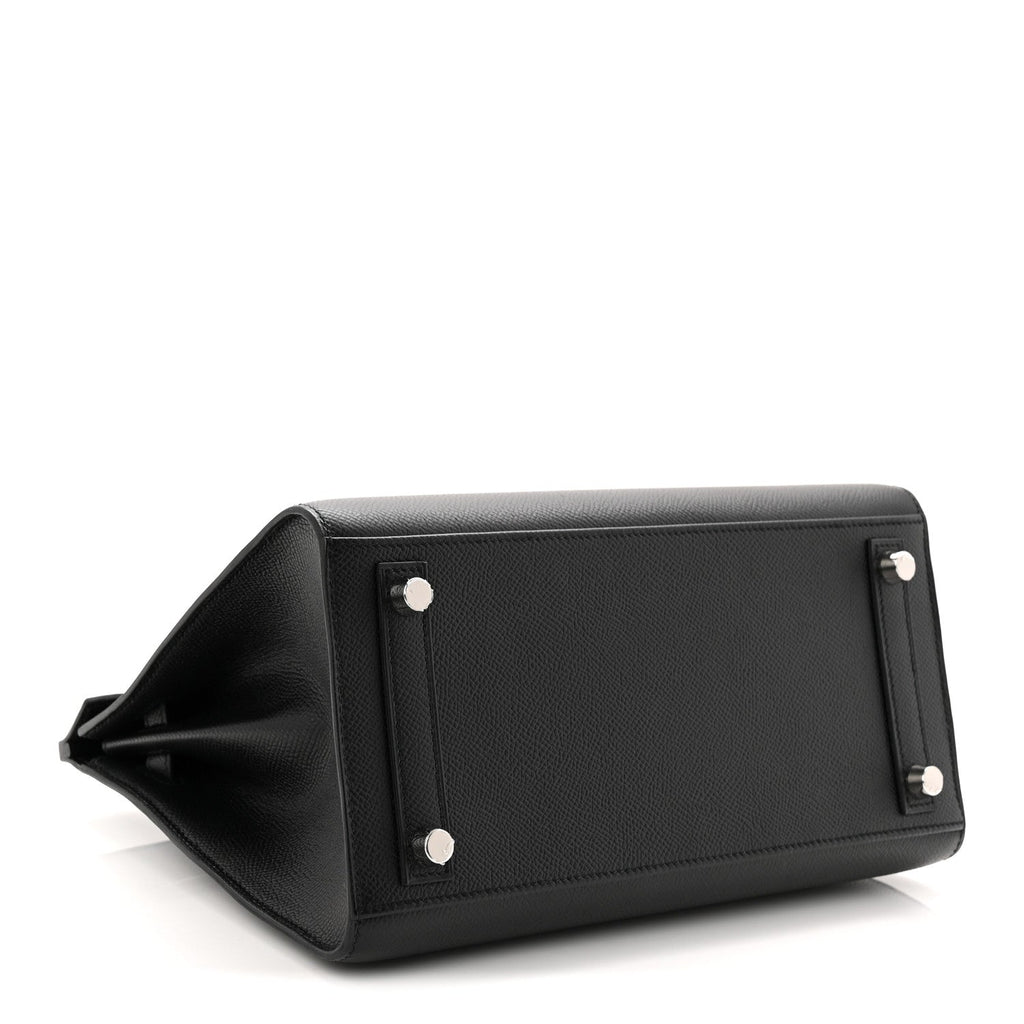 Epsom Birkin Sellier 25 Black