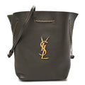 Lambskin Pochon Shoulder Bag Light Musk